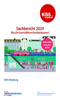 Sachbericht an die GKV, Abbildung einer Gruppe von Menschen, die auf dem Fachtag 2025 Grußworte und Keynotes gesprochen haben.